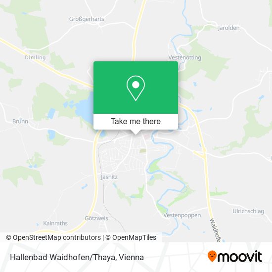 Hallenbad Waidhofen/Thaya map