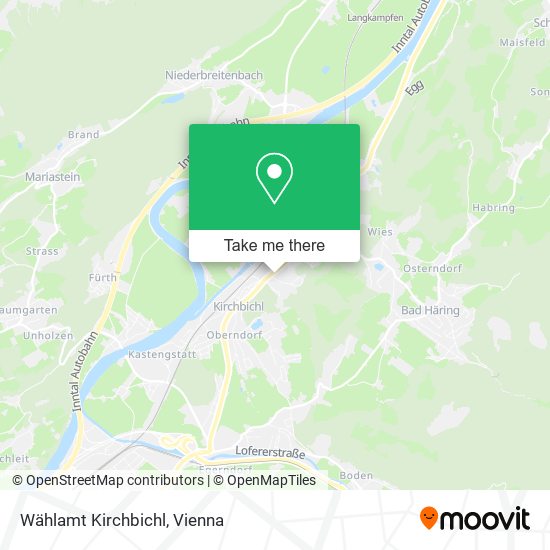 Wählamt Kirchbichl map