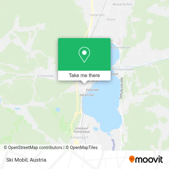 Ski Mobil map
