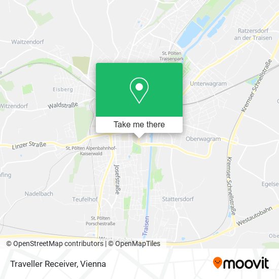 Traveller Receiver map