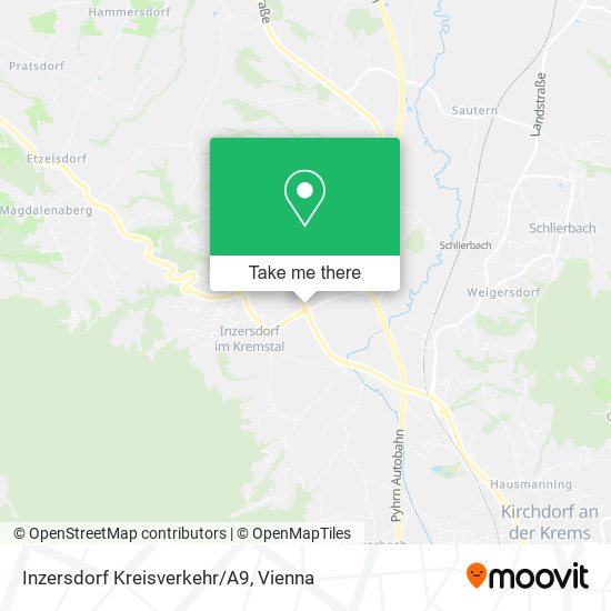 Inzersdorf Kreisverkehr/A9 map