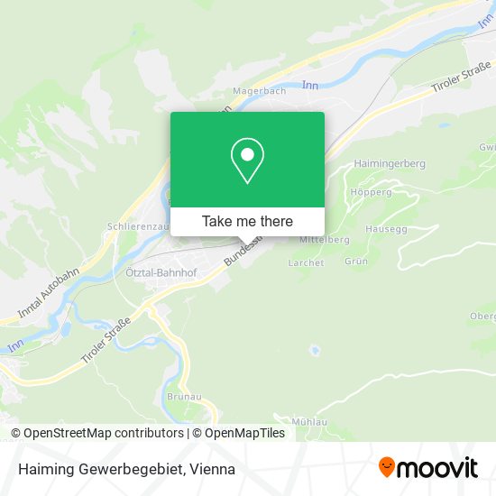 Haiming Gewerbegebiet map