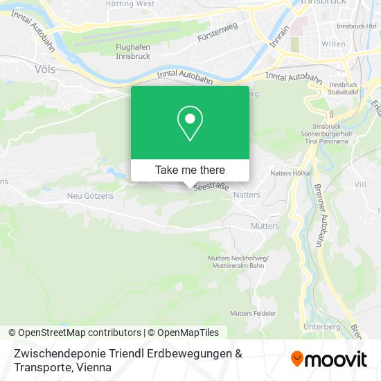 Zwischendeponie Triendl Erdbewegungen & Transporte map