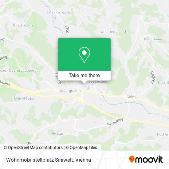 Wohnmobilstellplatz Siniwelt map