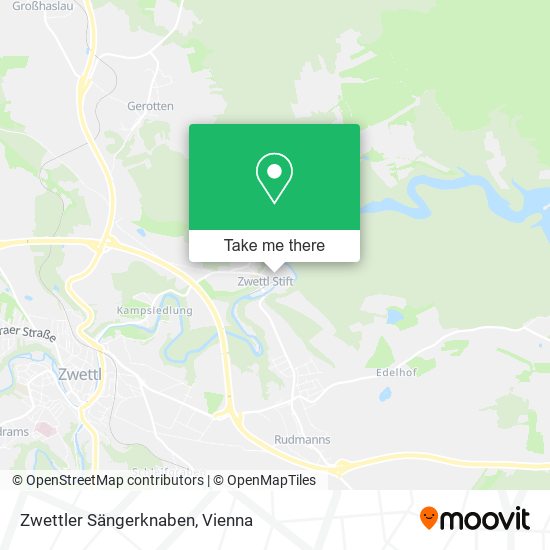 Zwettler Sängerknaben map