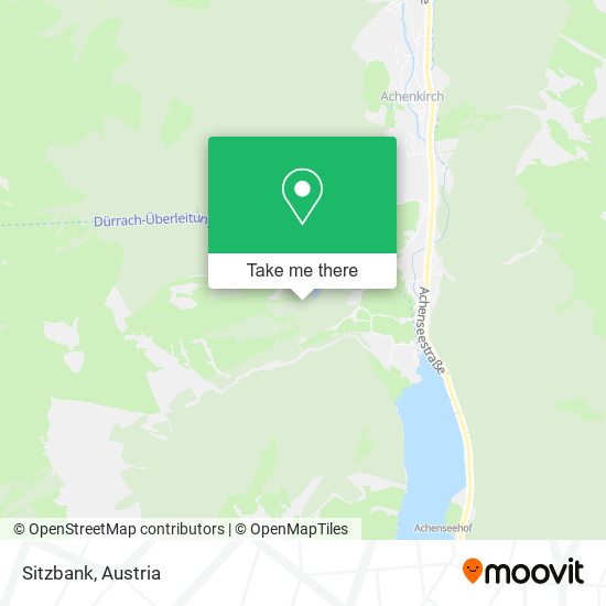 Sitzbank map