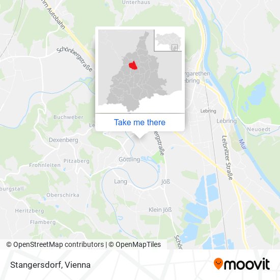 Stangersdorf map