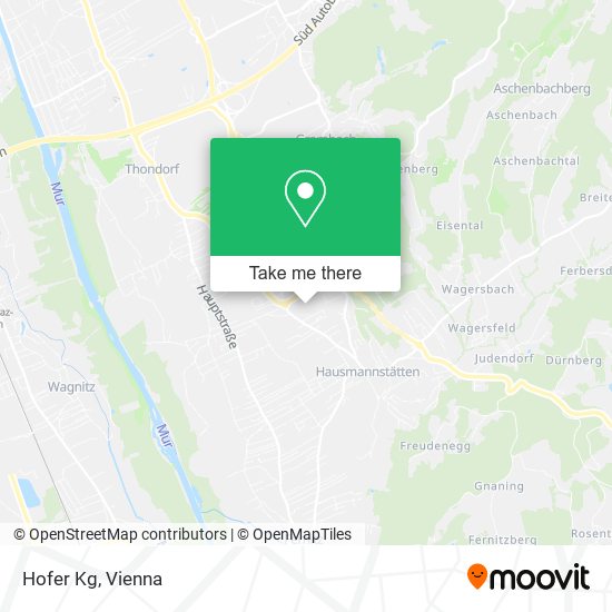 Hofer Kg map