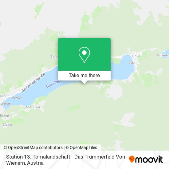 Station 13: Tomalandschaft - Das Trümmerfeld Von Wienern map