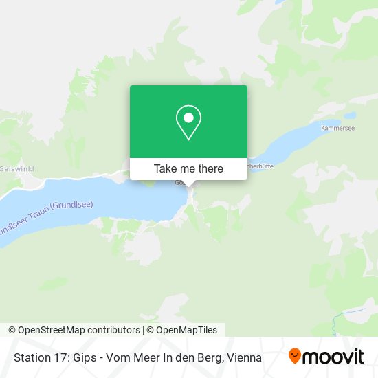 Station 17: Gips - Vom Meer In den Berg map