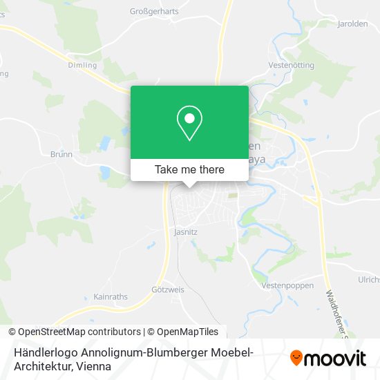 Händlerlogo Annolignum-Blumberger Moebel-Architektur map