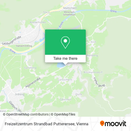 Freizeitzentrum Strandbad Putterersee map