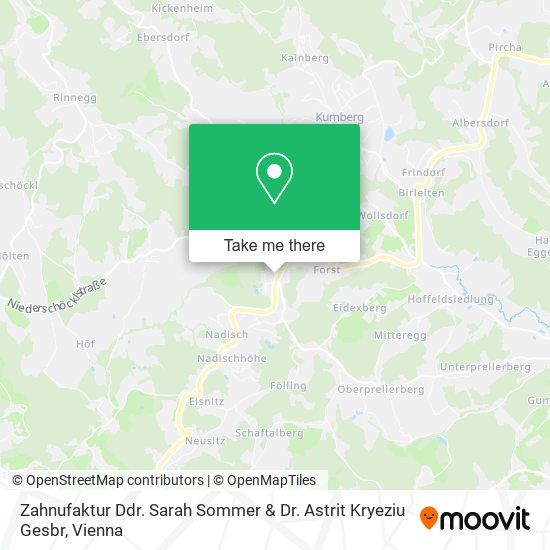 Zahnufaktur Ddr. Sarah Sommer & Dr. Astrit Kryeziu Gesbr map