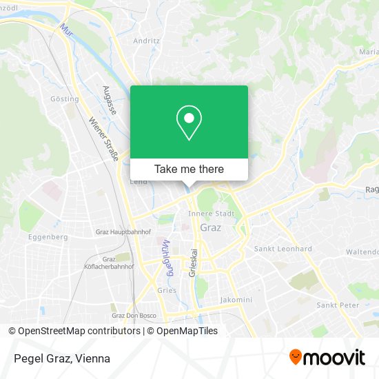 Pegel Graz map