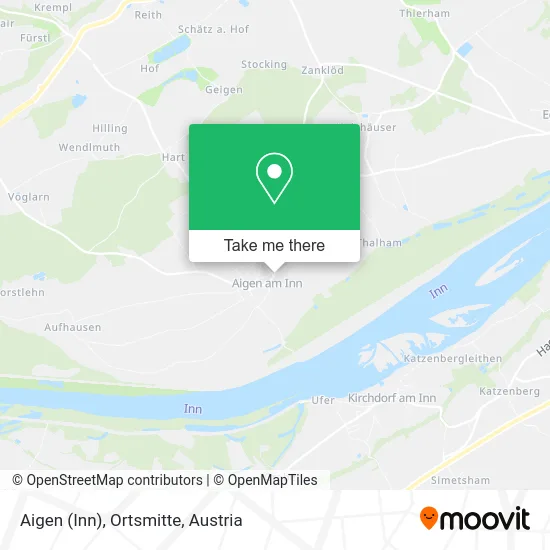 Aigen (Inn), Ortsmitte map