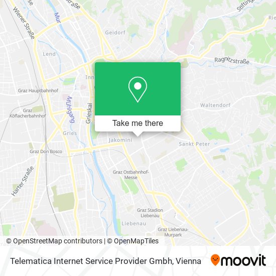 Telematica Internet Service Provider Gmbh map