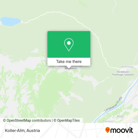 Koller-Alm map