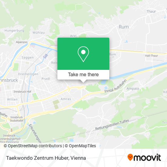 Taekwondo Zentrum Huber map