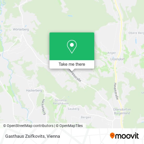 Gasthaus Zsifkovits map