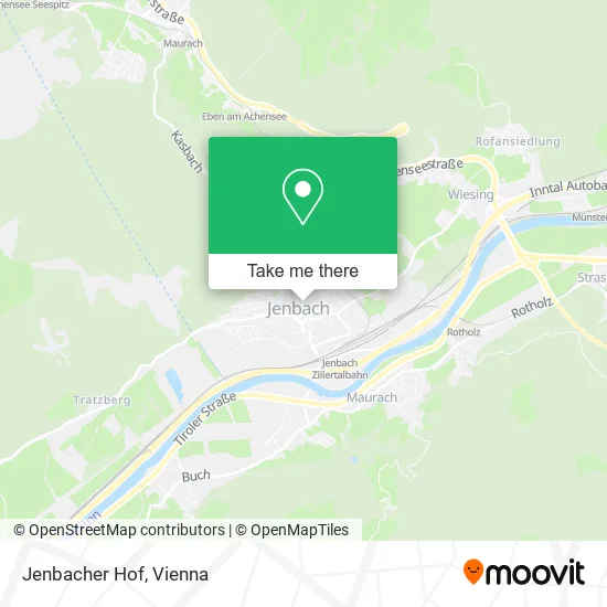 Jenbacher Hof map