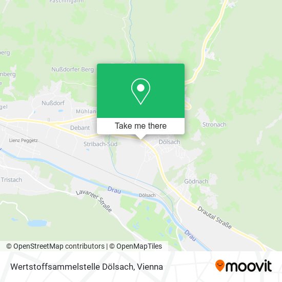 Wertstoffsammelstelle Dölsach map