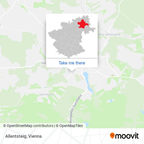 Allentsteig map