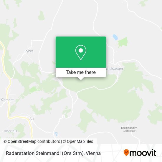 Radarstation Steinmandl (Ors Stm) map