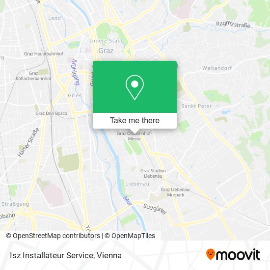 Isz Installateur Service map