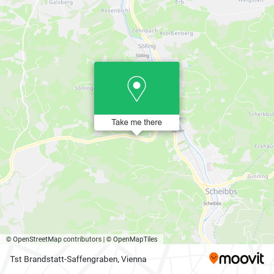 Tst Brandstatt-Saffengraben map