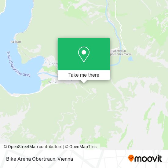 Bike Arena Obertraun map