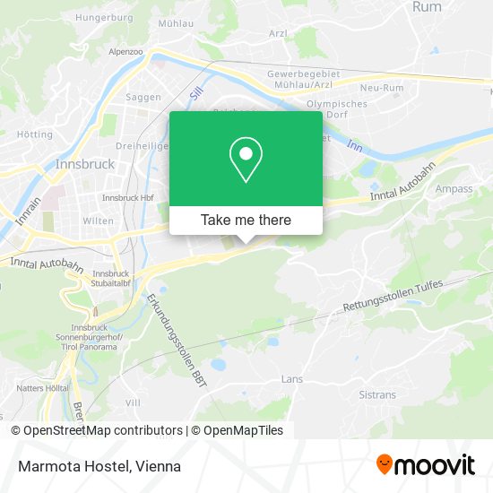 Marmota Hostel map