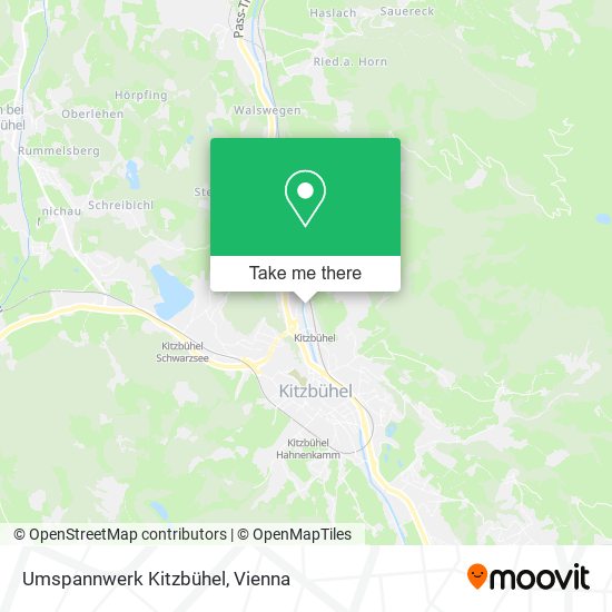 Umspannwerk Kitzbühel map