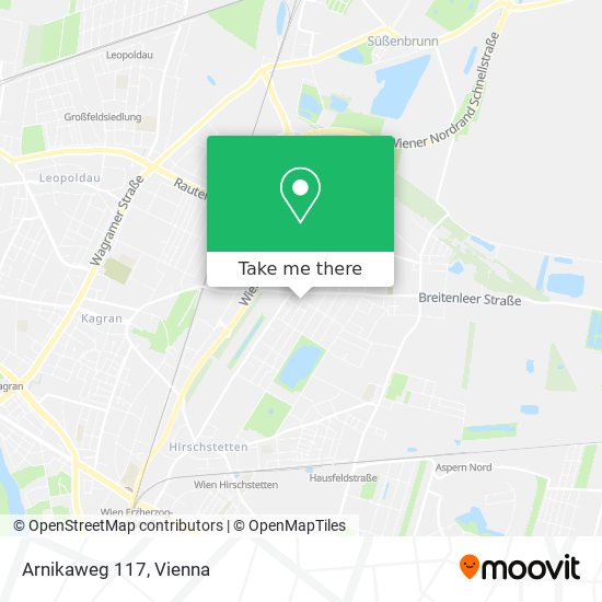 Arnikaweg 117 map