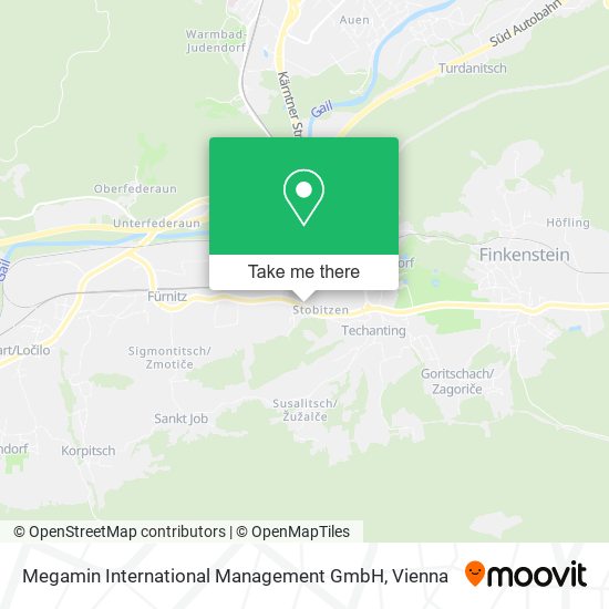 Megamin International Management GmbH map