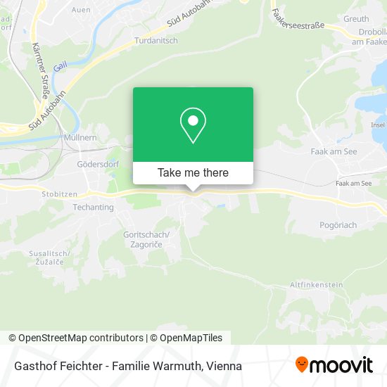 Gasthof Feichter - Familie Warmuth map
