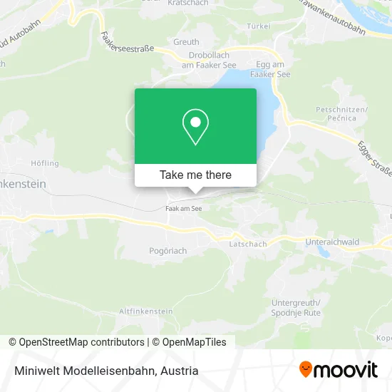 Miniwelt Modelleisenbahn map