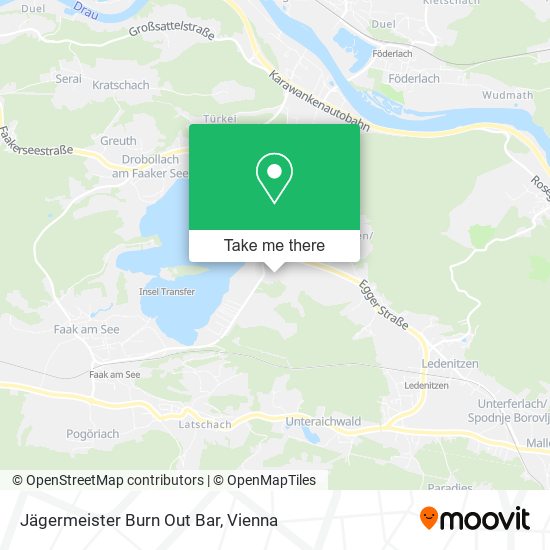 Jägermeister Burn Out Bar map