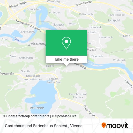 Gastehaus und Ferienhaus Schiestl map