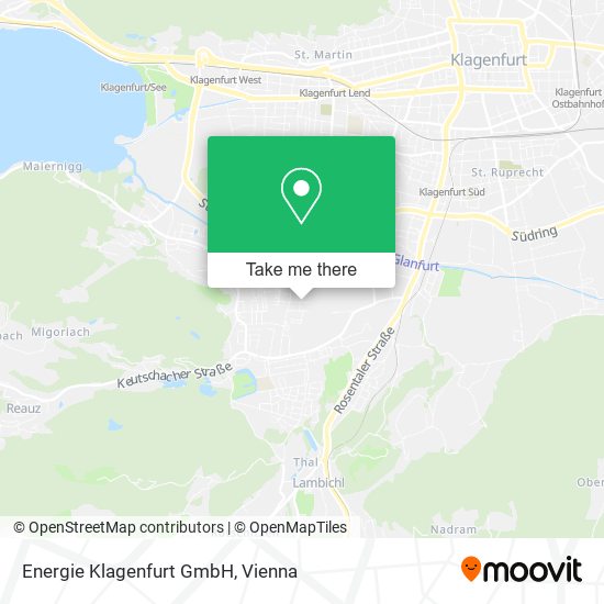 Energie Klagenfurt GmbH map