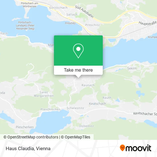 Haus Claudia map