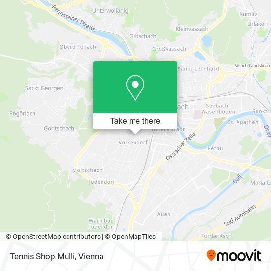 Tennis Shop Mulli map