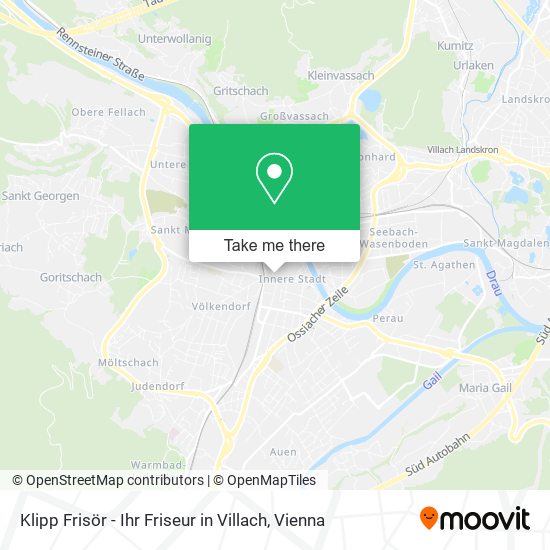 Klipp Frisör - Ihr Friseur in Villach map