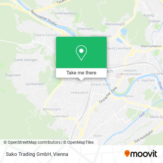 Sako Trading GmbH map