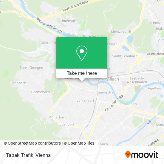 Tabak Trafik map