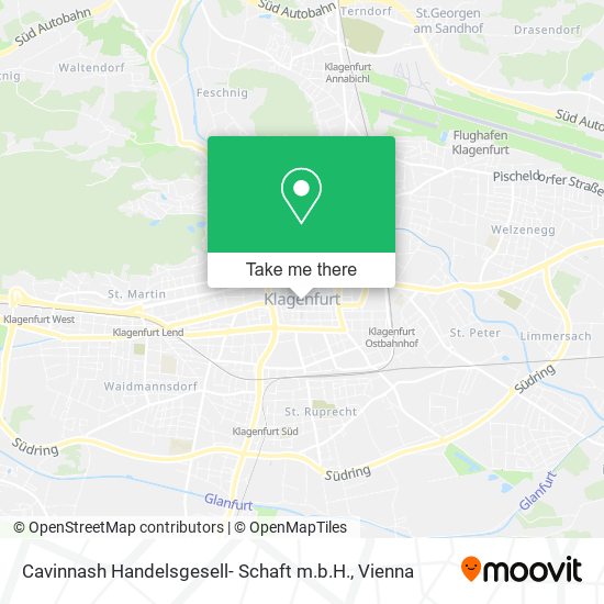 Cavinnash Handelsgesell- Schaft m.b.H. map