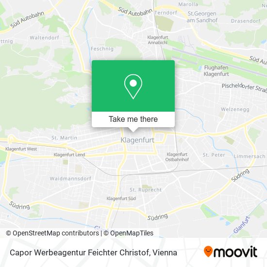 Capor Werbeagentur Feichter Christof map