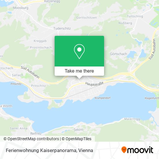 Ferienwohnung Kaiserpanorama map