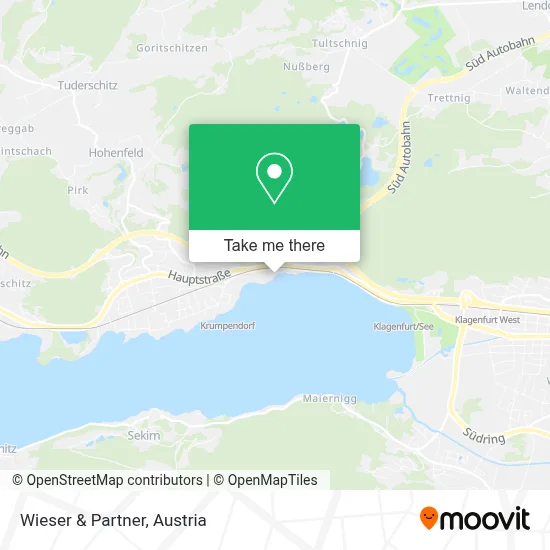 Wieser & Partner map