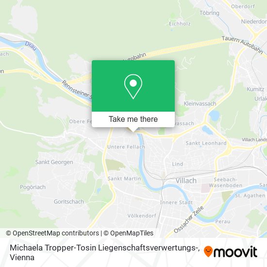 Michaela Tropper-Tosin Liegenschaftsverwertungs- map