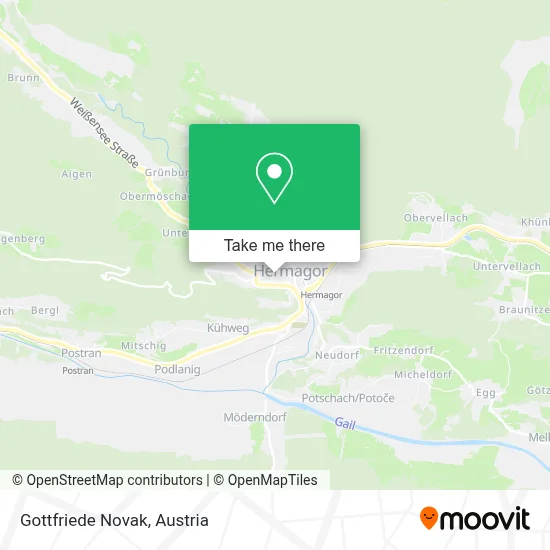 Gottfriede Novak map
